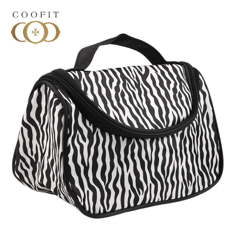Coofit Makeup Travel Organizer Womens Fashion Zebra Stripes Pattern Makeup Bag Multifunctional Maleta de Maquiagem vanity Makeup
Coofit Makeup Travel Organizer Womens Fashion Zebra Stripes Pattern Makeup Bag Multifunctional Maleta de Maquiagem vanity Makeup