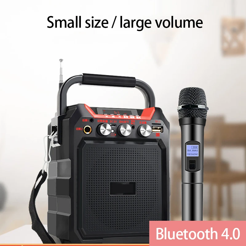 T-69 Bluetooth Audio Wireless Portable Speaker Sound System 10W Stereo Music Surround HD Dual Microphone Input Wireless Speaker
T-69 Bluetooth Audio Wireless Portable Speaker Sound System 10W Stereo Music Surround HD Dual Microphone Input Wireless Speaker