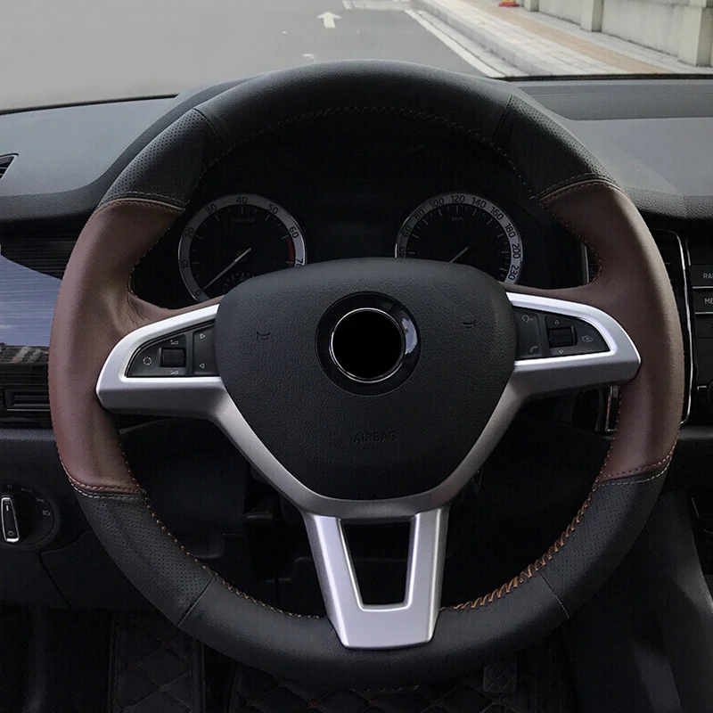 For Skoda Kodiaq 2017 2018 ABS Matte Car Steering wheel Button frame Cover Trim Car Styling Accessories 1pcs
For Skoda Kodiaq 2017 2018 ABS Matte Car Steering wheel Button frame Cover Trim Car Styling Accessories 1pcs
