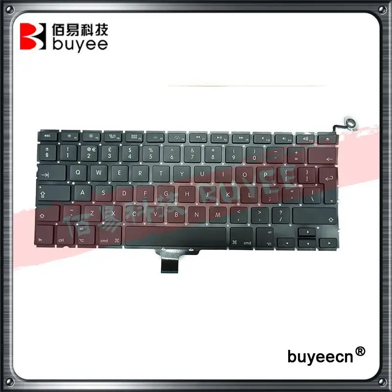 Клавиатура A1278 для MacBook Pro английская раскладка 13 3 дюйма 2009 2012 года|uk keyboard|keyboard