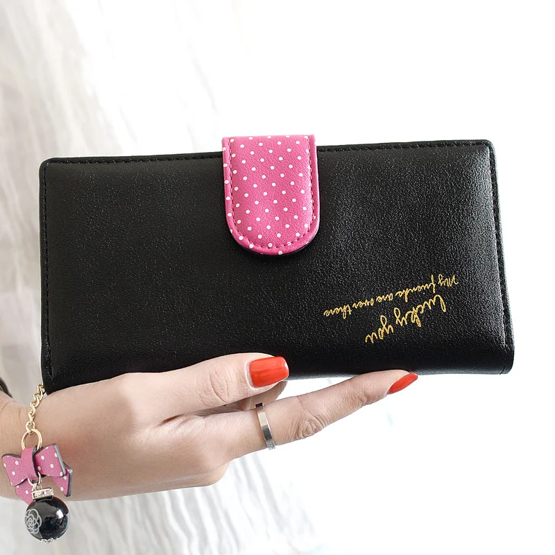 BALEINI 2019 Fashion Retro Matte Stitching leather Wallet Women Long Purse Clutch Women Casual Hasp Dollar Price Wallet Handbag
BALEINI 2019 Fashion Retro Matte Stitching leather Wallet Women Long Purse Clutch Women Casual Hasp Dollar Price Wallet Handbag