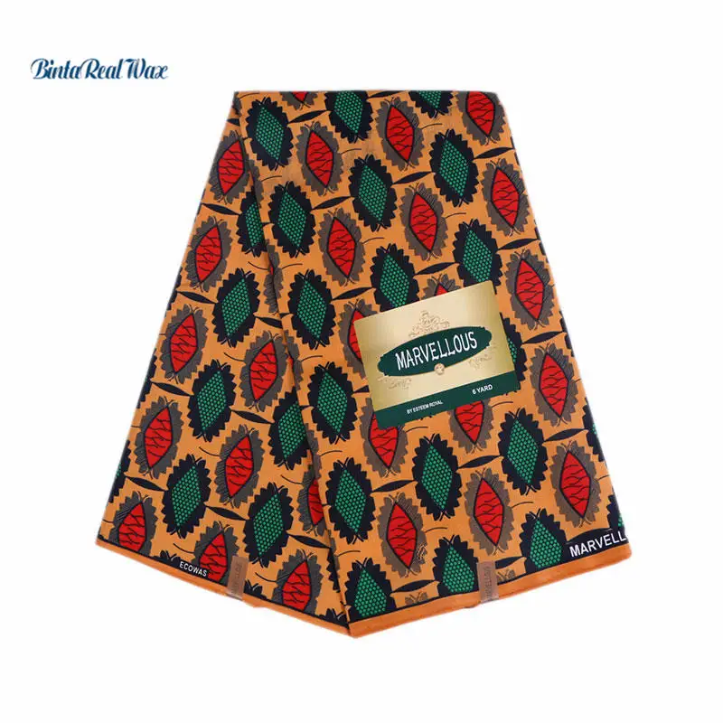 New Hollandais Wax Ankara Fabric Polyester Wax Prints Fabric High Quality 6 yards African Fabric for Party Dress FP6035
New Hollandais Wax Ankara Fabric Polyester Wax Prints Fabric High Quality 6 yards African Fabric for Party Dress FP6035