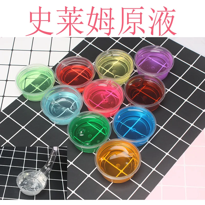 Crystal mud slime raw material 12 color material package DIY makes cotton mud slime slug crystal mud.
Crystal mud slime raw material 12 color material package DIY makes cotton mud slime slug crystal mud.
