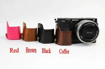 PU Leather Camera Case Bag Half Body For Sony A6000 A6300 A6500 Camera Professional Half case
PU Leather Camera Case Bag Half Body For Sony A6000 A6300 A6500 Camera Professional Half case