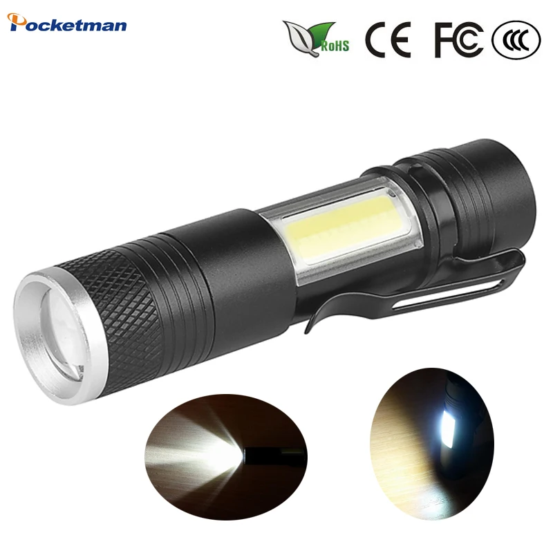 High brightness mini led flashlight XPE cob work light Aluminium torch waterproof lamp linterna&14500 Chenglnn Penlight Z93
High brightness mini led flashlight XPE cob work light Aluminium torch waterproof lamp linterna&14500 Chenglnn Penlight Z93