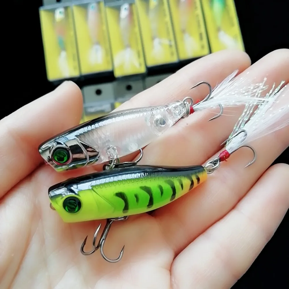 TSURINOYA 14pcs DW55 40mm 3g Mini POPPER Lure Hard Bait Artificial Baits Top Water Fishing Lures POPPER wobbler
TSURINOYA 14pcs DW55 40mm 3g Mini POPPER Lure Hard Bait Artificial Baits Top Water Fishing Lures POPPER wobbler