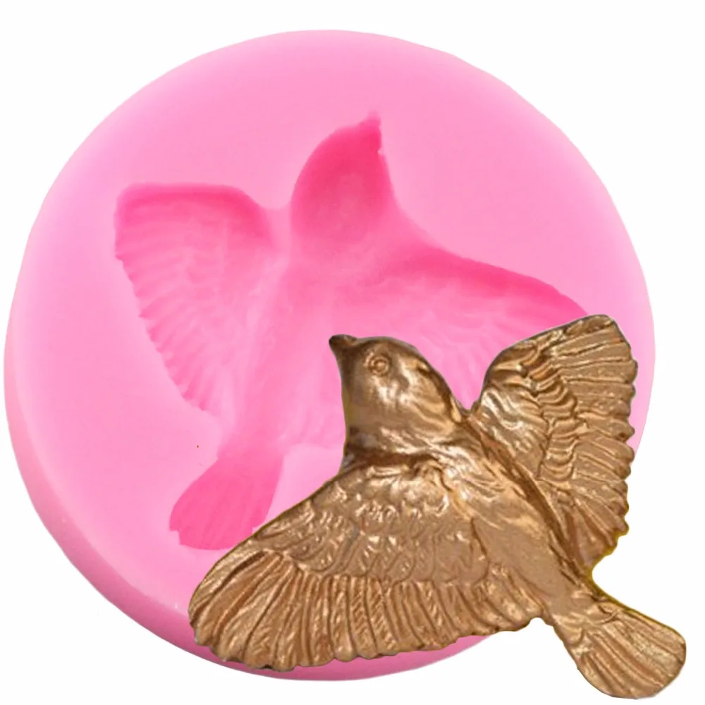 3D Birds Fondant Mold Soap Silicone Molds Resin Clay Jewelry Moulds Cake Decorating Tools Cupcake Candy Chocolate Gumpase Mould
3D Birds Fondant Mold Soap Silicone Molds Resin Clay Jewelry Moulds Cake Decorating Tools Cupcake Candy Chocolate Gumpase Mould