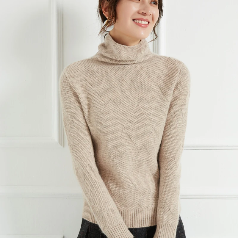 ZEHANGSEA-Winter new women's pullover high collar short simple fashion elegant comfortable ladies large size sweater-Shipping
ZEHANGSEA-Winter new women's pullover high collar short simple fashion elegant comfortable ladies large size sweater-Shipping