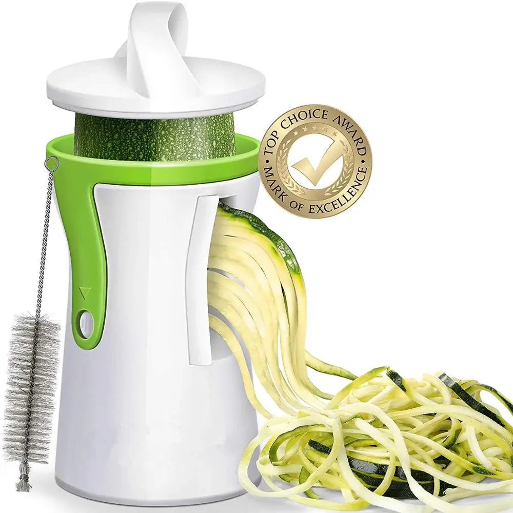 TPUSNOK Heavy Duty Spiralizer Vegetable Slicer Vegetable Spiral Slicer Cutter Zucchini Pasta Noodle Spaghetti Maker TPA59
TPUSNOK Heavy Duty Spiralizer Vegetable Slicer Vegetable Spiral Slicer Cutter Zucchini Pasta Noodle Spaghetti Maker TPA59
