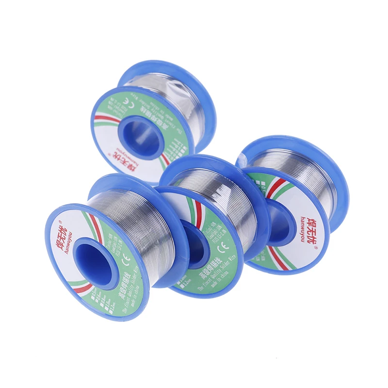Solder Wire Tin 0.6/0.8/1.0/1.2mm Tin content:40% Flux: 1.5%-2% Lead Roll Clean Rosin Welding Core Soldering Wire Flux Reel Tube
Solder Wire Tin 0.6/0.8/1.0/1.2mm Tin content:40% Flux: 1.5%-2% Lead Roll Clean Rosin Welding Core Soldering Wire Flux Reel Tube