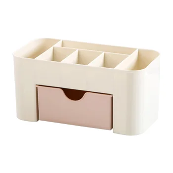 Multifunctional Plastic Cosmetic Storage Box with Small Drawer for Jewelry Cosmetics Storage Sundries Case Bathroom Organization
Multifunctional Plastic Cosmetic Storage Box with Small Drawer for Jewelry Cosmetics Storage Sundries Case Bathroom Organization