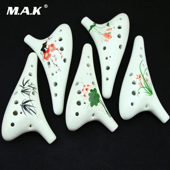 High Quality 12 Holes Ceramic Ocarina Flute Alto C Handwriting Style Musical Instrument for Beginner
High Quality 12 Holes Ceramic Ocarina Flute Alto C Handwriting Style Musical Instrument for Beginner