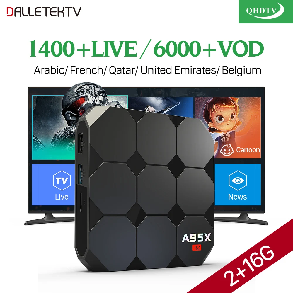 IPTV Subscription 1 Year Code A95X R2 Smart Android 7.1 TV Box Amlogic S905W IPTV Europe Belgium Dutch French Arabic IPTV Box
IPTV Subscription 1 Year Code A95X R2 Smart Android 7.1 TV Box Amlogic S905W IPTV Europe Belgium Dutch French Arabic IPTV Box