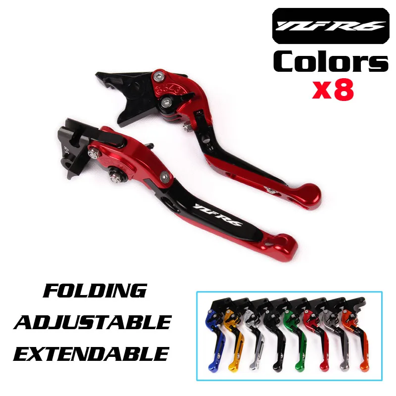 For YAMAHA YZF-R6 YZF R6 YZFR6 1999 2000 2001 2002 2003 2004 Motorcycle Accessories Brake Clutch Levers LOGO YZF-R6
For YAMAHA YZF-R6 YZF R6 YZFR6 1999 2000 2001 2002 2003 2004 Motorcycle Accessories Brake Clutch Levers LOGO YZF-R6