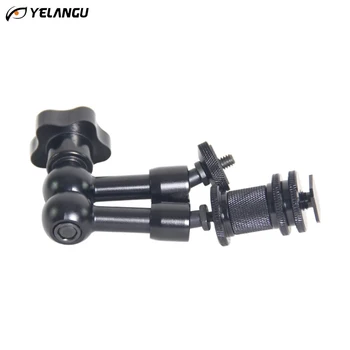 YELANGU 7 Inch Friction Articulating For Canon Sony Camera Adjustable Magic Arm with 1/4 Hot Shoe Connector LCD LED Light Tripod
YELANGU 7 Inch Friction Articulating For Canon Sony Camera Adjustable Magic Arm with 1/4 Hot Shoe Connector LCD LED Light Tripod