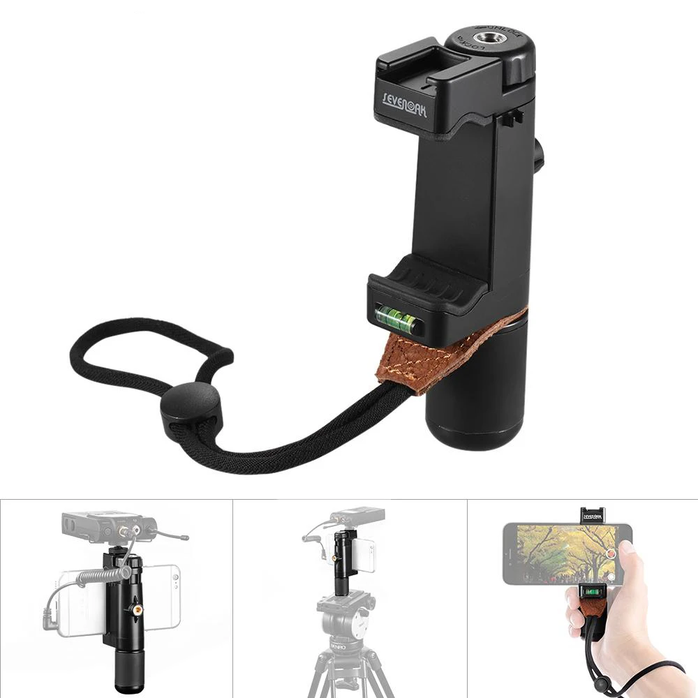 SK-PSC1 Handheld Grip Smartphone Clip Clamp Holder Support Stand Bracket Tripod Mount Adapter for Phone
SK-PSC1 Handheld Grip Smartphone Clip Clamp Holder Support Stand Bracket Tripod Mount Adapter for Phone
