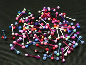 body piercing jewelry bioplast barbell acrylic 3mm ball tongue rings wholesale jewelry 1.2*8*3/3mm tragus mix color design
body piercing jewelry bioplast barbell acrylic 3mm ball tongue rings wholesale jewelry 1.2*8*3/3mm tragus mix color design
