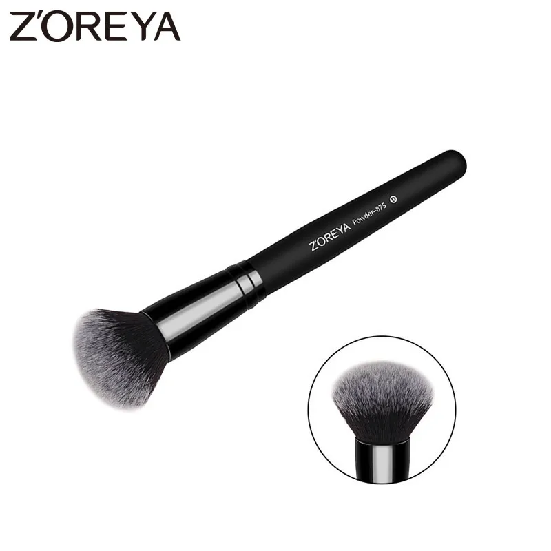 ZOREYA Brand Black Round Powder Brush High Quality Synthetic Hair Single Cosmetic Tools Soft Face Contour Makeup Free Shipping
ZOREYA Brand Black Round Powder Brush High Quality Synthetic Hair Single Cosmetic Tools Soft Face Contour Makeup Free Shipping