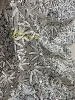 5yards/bag Mixed color leaf pattern sequin embroidery lace high-grade fabric used for wedding dress fashion JL83#
5yards/bag Mixed color leaf pattern sequin embroidery lace high-grade fabric used for wedding dress fashion JL83#