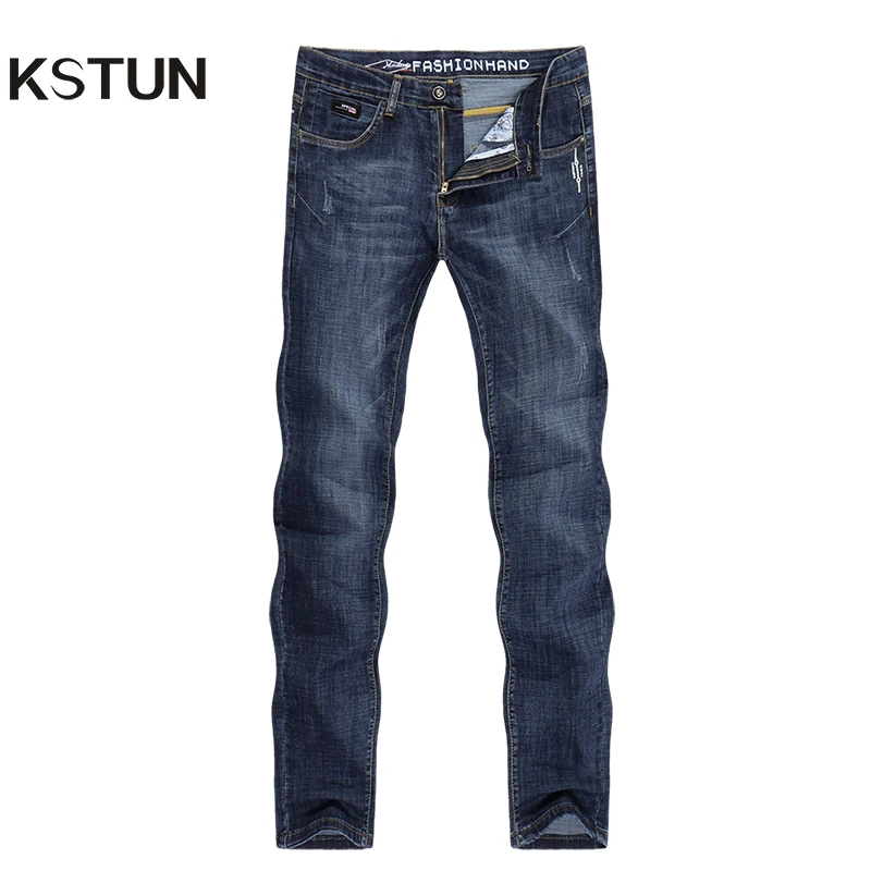KSTUN Men Jeans Slim Straight Blue Stretch Spring and Summer Regular Fit Soft Breathable Quality Brand Men's Clothing Denim Jean
KSTUN Men Jeans Slim Straight Blue Stretch Spring and Summer Regular Fit Soft Breathable Quality Brand Men's Clothing Denim Jean
