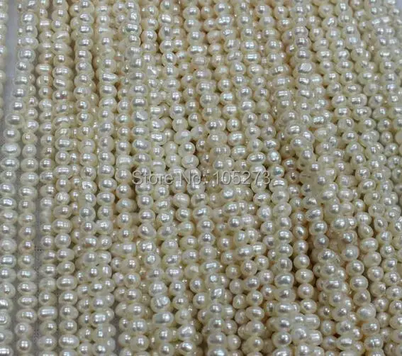 3.5-4MM A+ Potato Near Round Ivory White Cultured Genuine Sweet Water Pearl Strands,Wholesale DIY Jewelry Material Offer
3.5-4MM A+ Potato Near Round Ivory White Cultured Genuine Sweet Water Pearl Strands,Wholesale DIY Jewelry Material Offer
