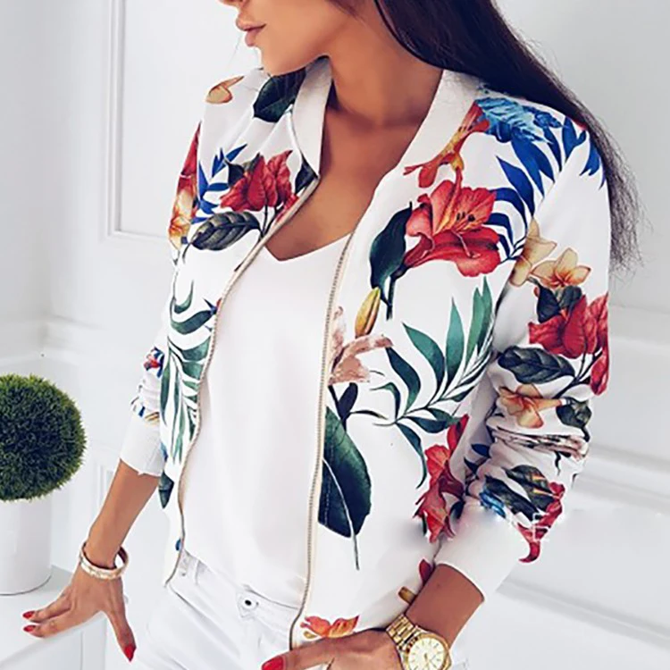 2019 New Arrival Cool Girl Jacket Coat Floral Embroidered Bomber Jacket Women Autumn Flower Baseball Basic Print Jacket Female
2019 New Arrival Cool Girl Jacket Coat Floral Embroidered Bomber Jacket Women Autumn Flower Baseball Basic Print Jacket Female