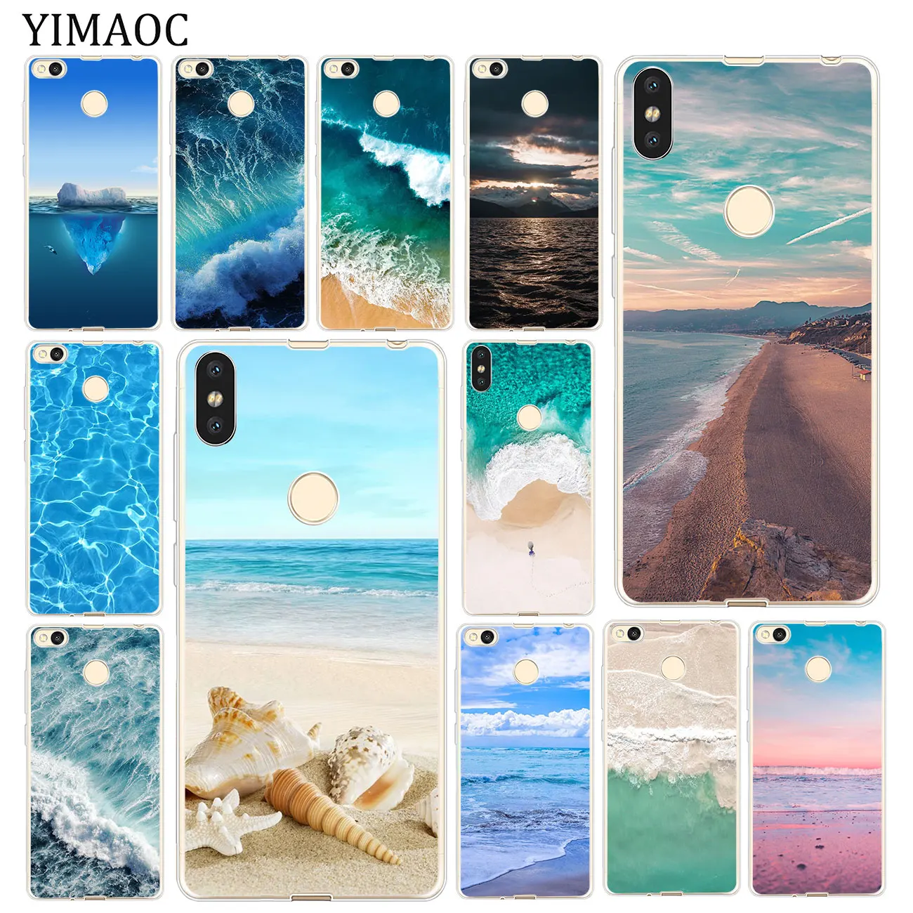 Мягкий силиконовый чехол YIMAOC для телефона Xiaomi MI Redmi 8A 7A 6A 5A 4X Note 8 7 6 Pro 5 Plus|Бамперы| |
