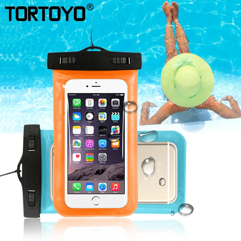 Transparent Universal 4.8"-6.0" Waterproof Swimming Phone Bag Pouch for iPhone 6 7 8 Plus Underwater Pocket for Xiaomi Samsung
Transparent Universal 4.8"-6.0" Waterproof Swimming Phone Bag Pouch for iPhone 6 7 8 Plus Underwater Pocket for Xiaomi Samsung
