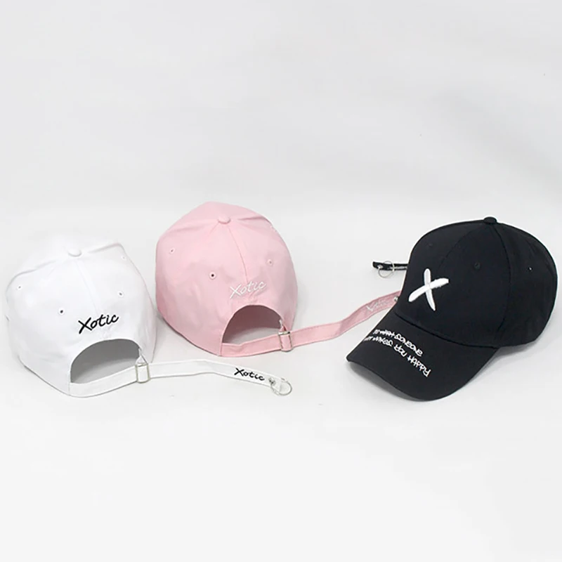 Unisex Baseball Cap X Letter Embroidery Outdoor Men Women Sports Snapback Teenage Dance Hat Adjustable Sun Caps Casquette (1)