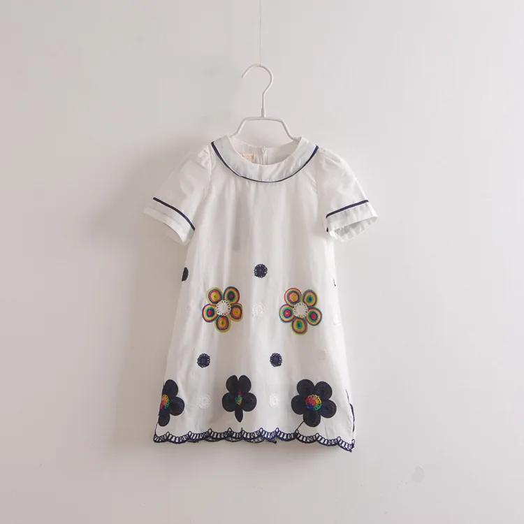 new summer 2016 girls dress embroidery floral cute children dress cotton kids clothes vestido
new summer 2016 girls dress embroidery floral cute children dress cotton kids clothes vestido
