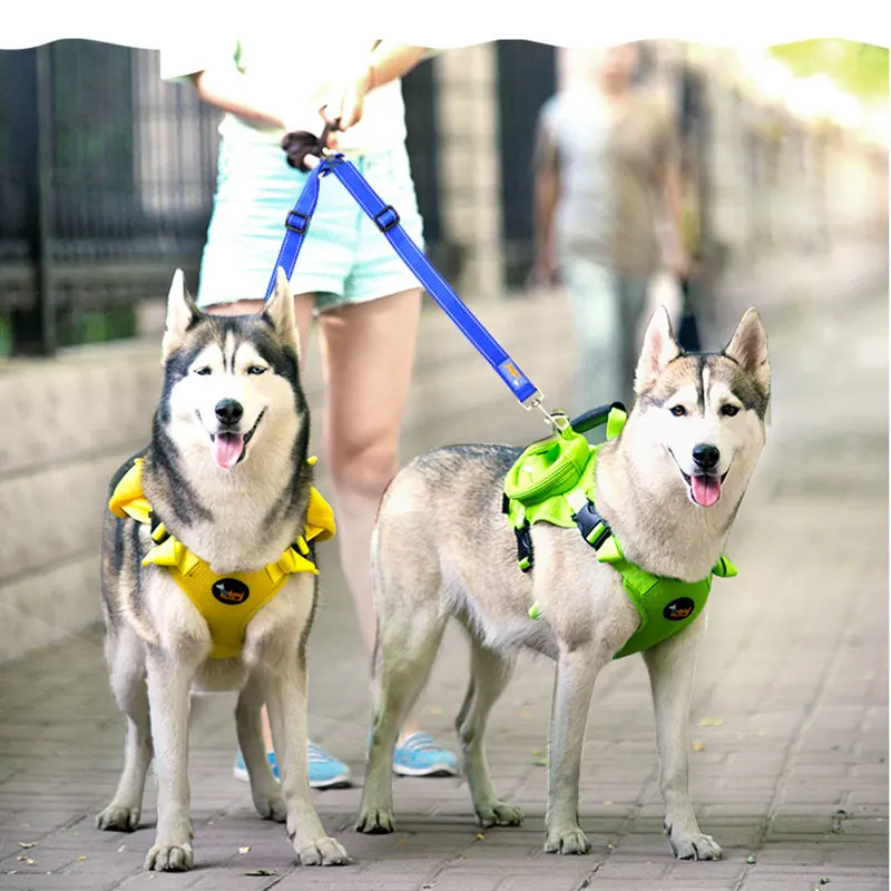 Dog Leash Double Leashes Pet Double-Headed Traction Rope Medium-Sized Large Dog One For Two Dogs Golden Retriever Dog Rope
Dog Leash Double Leashes Pet Double-Headed Traction Rope Medium-Sized Large Dog One For Two Dogs Golden Retriever Dog Rope