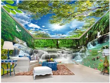 Custom photo 3d room wallpaper Waterfall flowing water forest cranes full house backdrop 3d wall mural wallpaper for wall 3 d
Custom photo 3d room wallpaper Waterfall flowing water forest cranes full house backdrop 3d wall mural wallpaper for wall 3 d