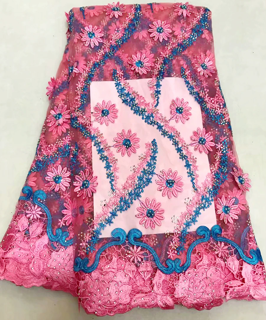 High Quality African Lace Fabric 2018 Hot African 3D Lace Fabric For Sewing Nigerian Lace Fabric 5 Yards
High Quality African Lace Fabric 2018 Hot African 3D Lace Fabric For Sewing Nigerian Lace Fabric 5 Yards