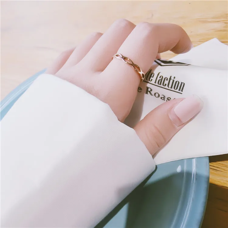 YUN RUO Simple & Chic Geometric Ring Rose Gold Color Birthday Gift Woman Fashion Titanium Steel Jewelry Never Fade Drop Shipping
YUN RUO Simple & Chic Geometric Ring Rose Gold Color Birthday Gift Woman Fashion Titanium Steel Jewelry Never Fade Drop Shipping
