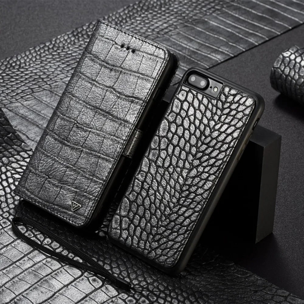 JohnDan For Apple iPhone 8 Alligator Leather Wallet Card Stand Detachable Flip Book Case For iPhone 8 2 in 1 Magnet Chain Cover
JohnDan For Apple iPhone 8 Alligator Leather Wallet Card Stand Detachable Flip Book Case For iPhone 8 2 in 1 Magnet Chain Cover