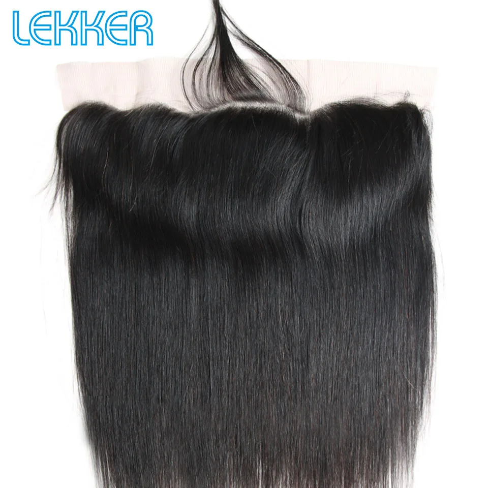 Lekker Hair Lace Frontal Closure 13X4 Free Part With Baby Hair Ear to Ear Pre Plucked Brazilian Remy Straight Human Hair Frontal
Lekker Hair Lace Frontal Closure 13X4 Free Part With Baby Hair Ear to Ear Pre Plucked Brazilian Remy Straight Human Hair Frontal