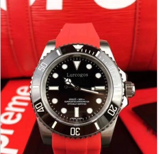 Neworignal clasp mensubwatchred rubber strap ceramic bezel 12800 sea-dweller automaticglide smooth second handself-winding watch
Neworignal clasp mensubwatchred rubber strap ceramic bezel 12800 sea-dweller automaticglide smooth second handself-winding watch