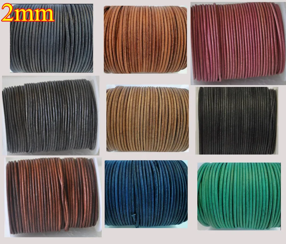 20colors/lot 2mm 100% Genuine Round Leather Cord/strips/string/lace colored DIY bracelet necklace thong jewellery free shipping
20colors/lot 2mm 100% Genuine Round Leather Cord/strips/string/lace colored DIY bracelet necklace thong jewellery free shipping