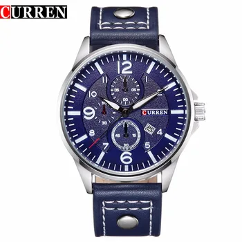 Curren Men Watches Top Brand Luxury Date Fashion Casual Hours Clock Male Leather Casual Quartz Watch Men Sports Wristwatch 8164
Curren Men Watches Top Brand Luxury Date Fashion Casual Hours Clock Male Leather Casual Quartz Watch Men Sports Wristwatch 8164