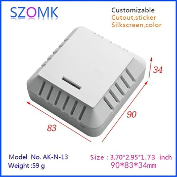 10 pcs, electronics plastic humidity control box sensor enclosure 90*83*34mm abs plastic project box, plastic enclosure box
10 pcs, electronics plastic humidity control box sensor enclosure 90*83*34mm abs plastic project box, plastic enclosure box