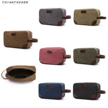 THINKTHENDO Men's Vintage Canvas Travel Cosmetic Bag Fashion Multifunction Makeup Phone Pouch Toiletry Case Handbag New 7 Colors
THINKTHENDO Men's Vintage Canvas Travel Cosmetic Bag Fashion Multifunction Makeup Phone Pouch Toiletry Case Handbag New 7 Colors