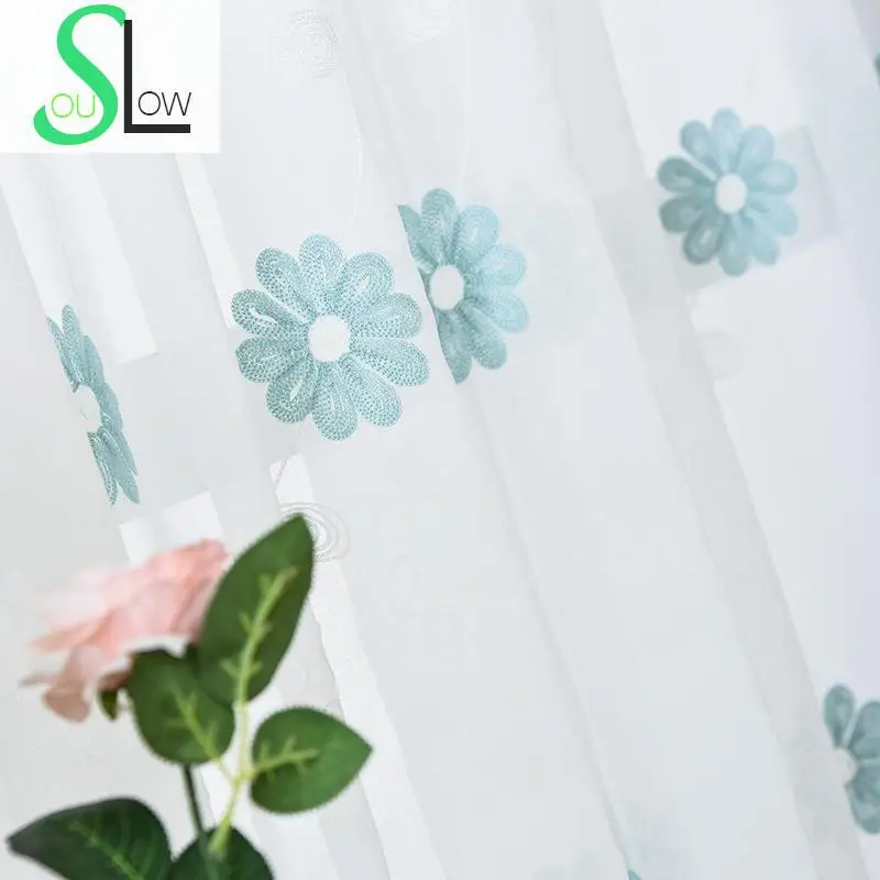Slow Soul Green Simple Embroidered Curtain Yarn Fresh Bedroom Room Floral Pastoral Curtains Tulle For Living Kitchen Sheer
Slow Soul Green Simple Embroidered Curtain Yarn Fresh Bedroom Room Floral Pastoral Curtains Tulle For Living Kitchen Sheer