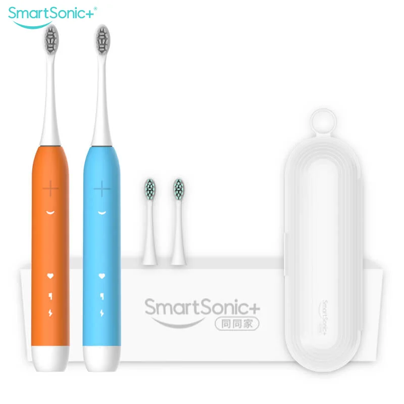 Auto Sonic Electric Toothbrush,Travel Box,USB Charge,3 Optional Modes,Two colors combination package for Lovers, Wall Holder
Auto Sonic Electric Toothbrush,Travel Box,USB Charge,3 Optional Modes,Two colors combination package for Lovers, Wall Holder