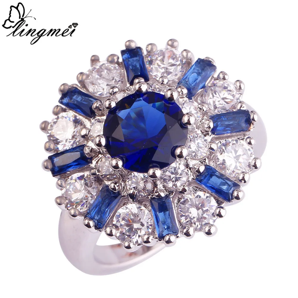 lingmei Wholesale Flower Design Fashion CZ & White Silver Color Ring Size 7 8 9 10 11 12 Alluring Women Jewelry
lingmei Wholesale Flower Design Fashion CZ & White Silver Color Ring Size 7 8 9 10 11 12 Alluring Women Jewelry