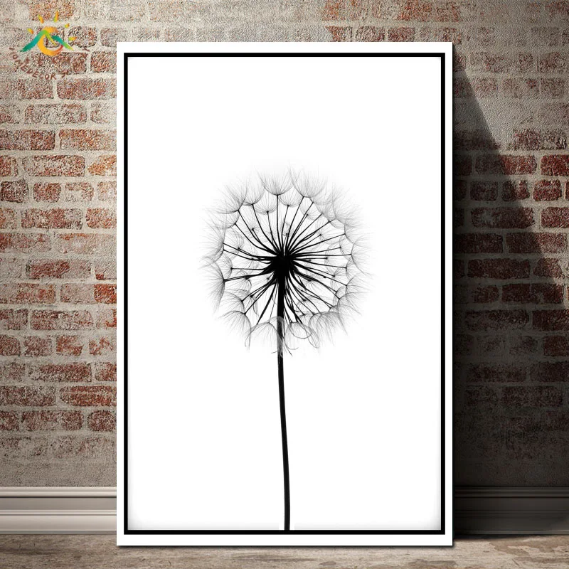 DANDELION Black and White Poster Modern Canvas Art Prints Poster Wall Painting Home Decoration Wall Art Pictures for Bedroom
DANDELION Black and White Poster Modern Canvas Art Prints Poster Wall Painting Home Decoration Wall Art Pictures for Bedroom