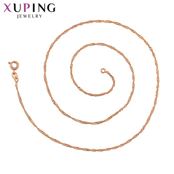 Xuping Elegant Jewelry Long Necklace Rose Gold-color Plated Necklace Beautiful Gifts for Women S100.4-4523
Xuping Elegant Jewelry Long Necklace Rose Gold-color Plated Necklace Beautiful Gifts for Women S100.4-4523