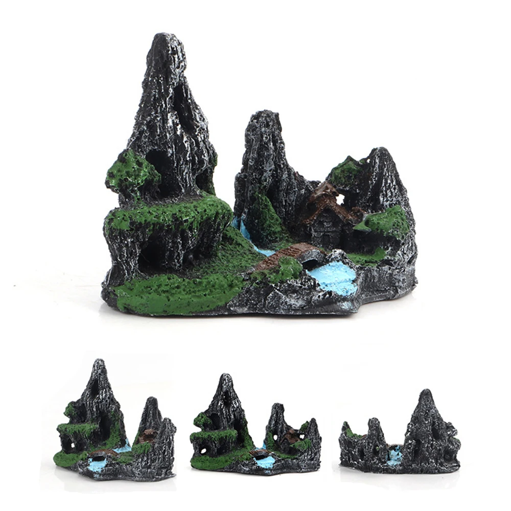 Fish Tank Rockery Aquariums Ornament Mountain View Aquarium Rock Resin Rockery Hiding Cave Fish Tank Decoration Random Style
Fish Tank Rockery Aquariums Ornament Mountain View Aquarium Rock Resin Rockery Hiding Cave Fish Tank Decoration Random Style
