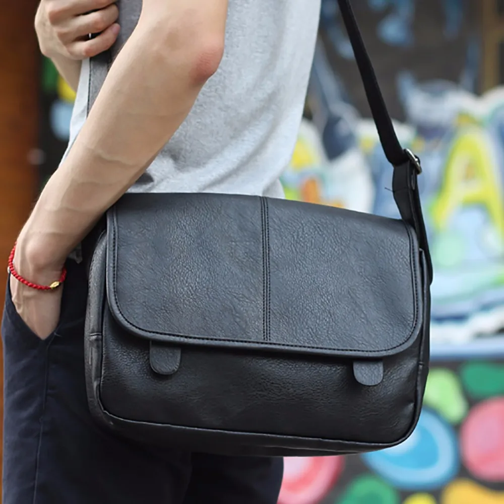 New Arrival PU Leather Crossbody Bags For Men Fashion Designer School Satchel For Male Casual Messenger Sling Shoulder Bags
New Arrival PU Leather Crossbody Bags For Men Fashion Designer School Satchel For Male Casual Messenger Sling Shoulder Bags