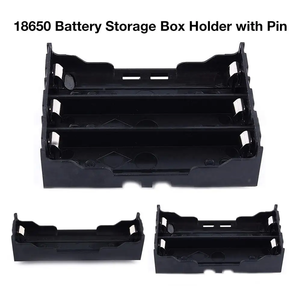 18650 Battery Holder Box 3.7V 7.4V 11.1V Lithium Batteries ABS Box With Pin Type 1 / 2 / 3 Battery Holder PCB Storage Case 18650
18650 Battery Holder Box 3.7V 7.4V 11.1V Lithium Batteries ABS Box With Pin Type 1 / 2 / 3 Battery Holder PCB Storage Case 18650