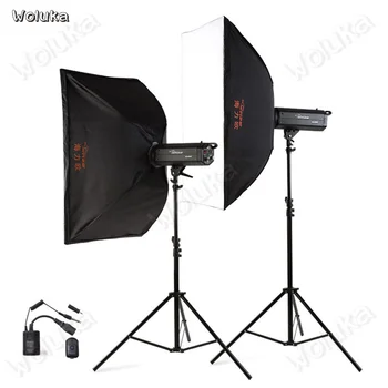 300W Professional Flash high Power Studio lamp Photography Double Lamp Set With softbox and light stand CD50 T02
300W Professional Flash high Power Studio lamp Photography Double Lamp Set With softbox and light stand CD50 T02